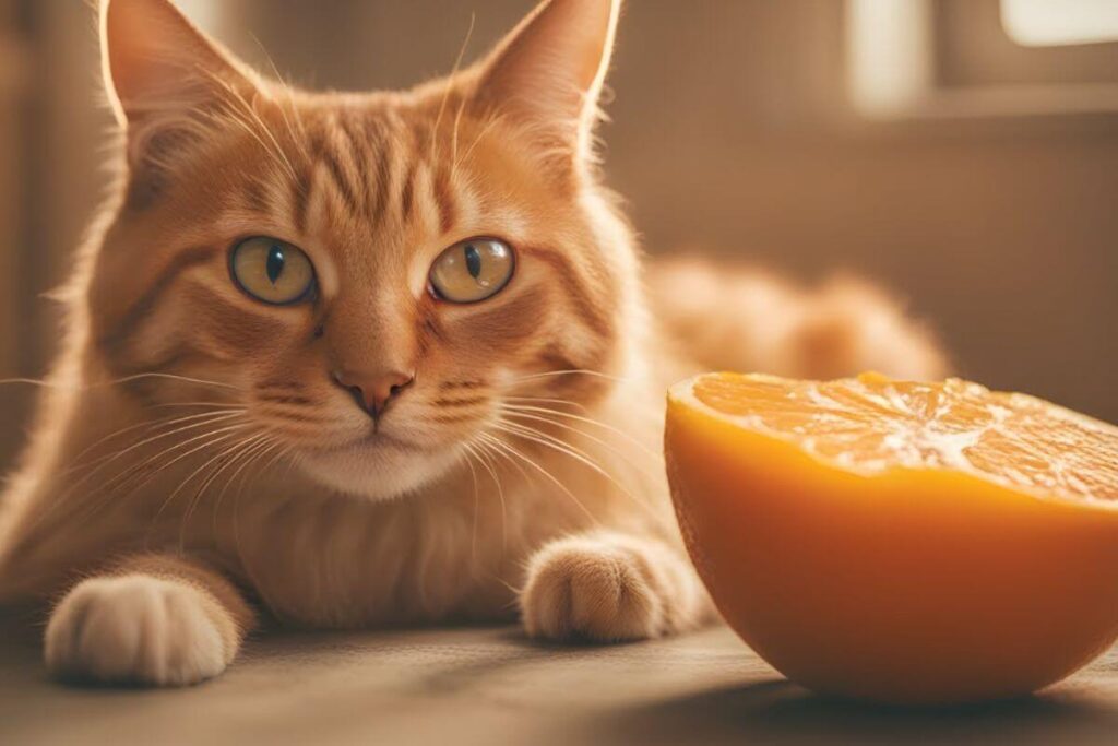 Are oranges suitable for cats?